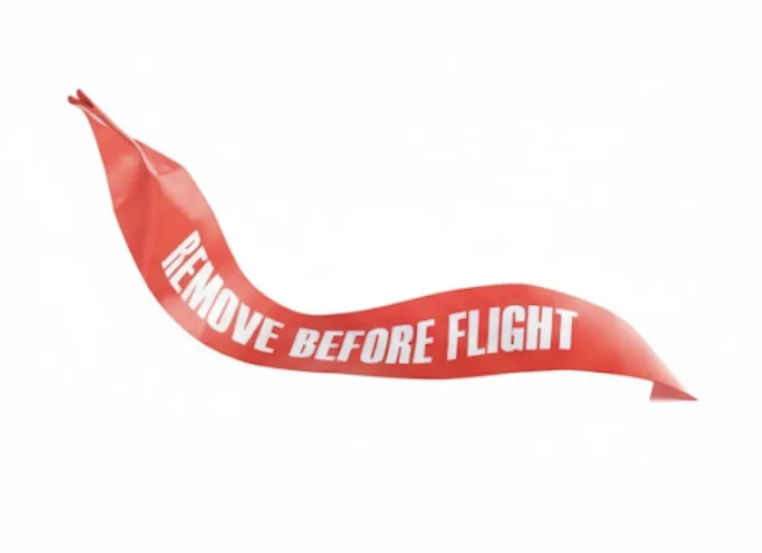 Flagi ostrzegawcze „Remove Before Flight” — 2