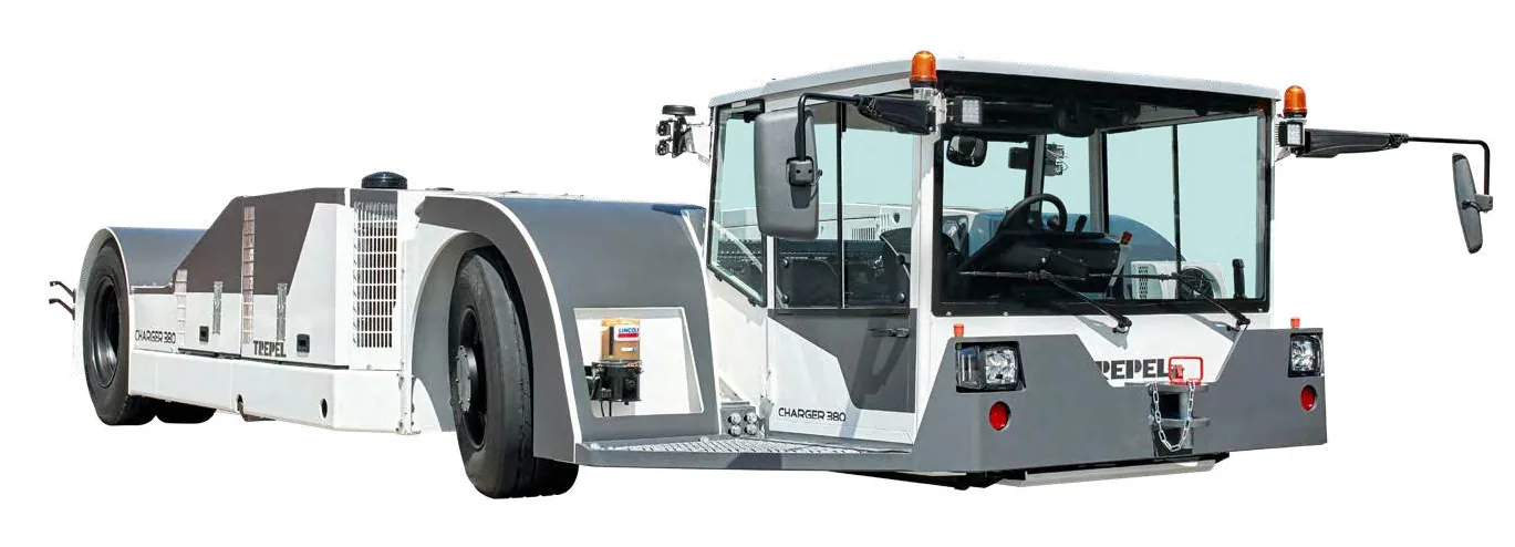 CHARGER 380 towbarless aircraft tractor